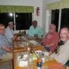 gang at dinner